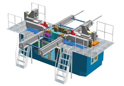 UWT140/Q-NC 數(shù)控不落輪對(duì)車(chē)床